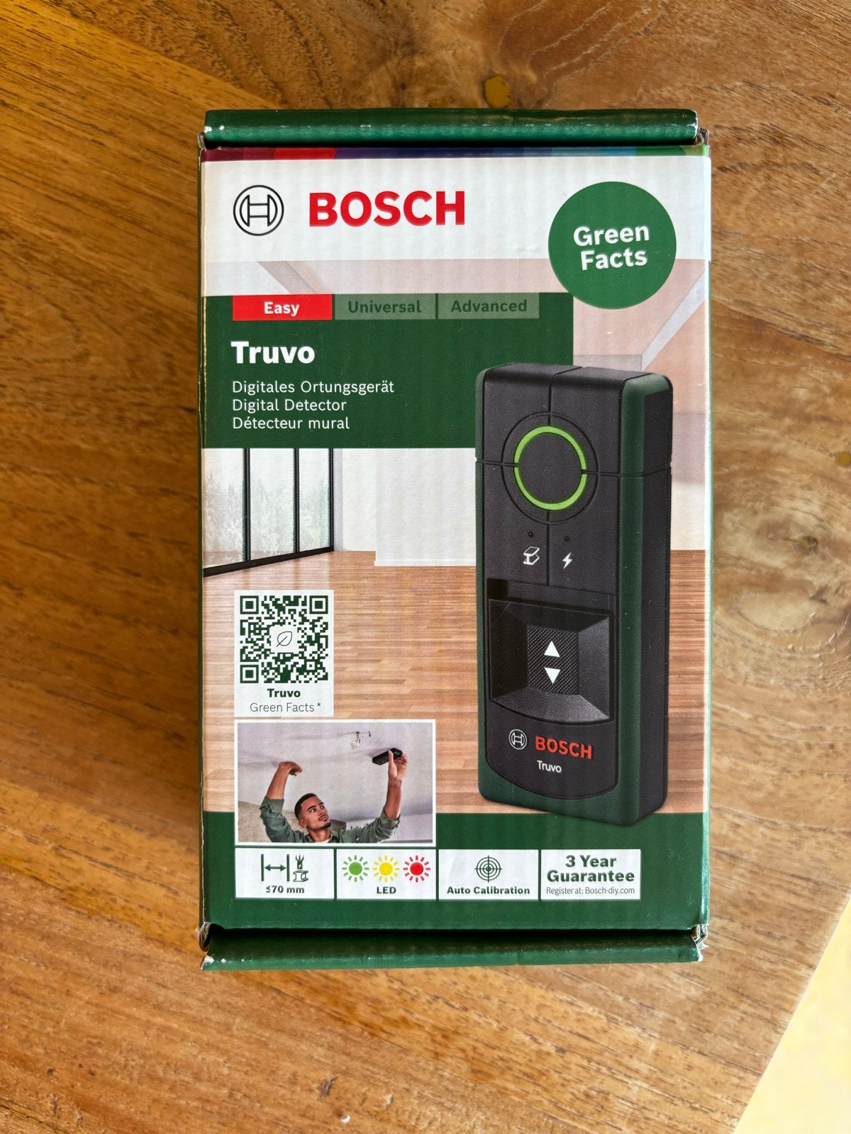 Bosch Truvo Digitale Detector - Nieuw in doos, Doe-het-zelf en Verbouw, Ophalen of Verzenden, Nieuw, Elektriciteit