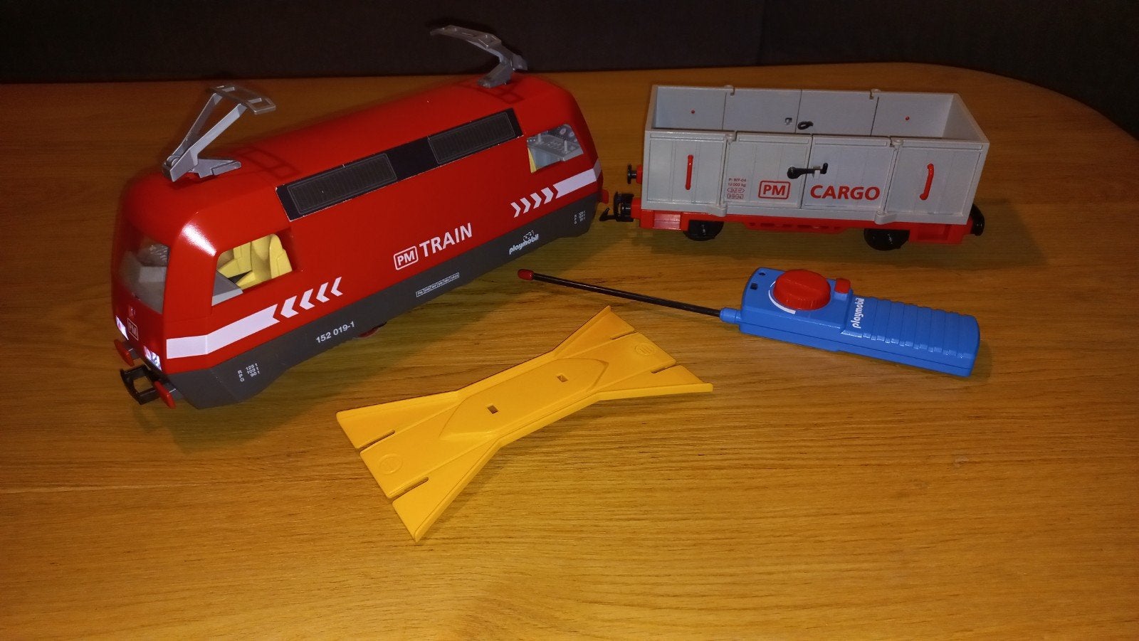 Playmobil 4010 Elektrische Trein met Wagon, Ophalen, Gebruikt, Complete set, Voertuig