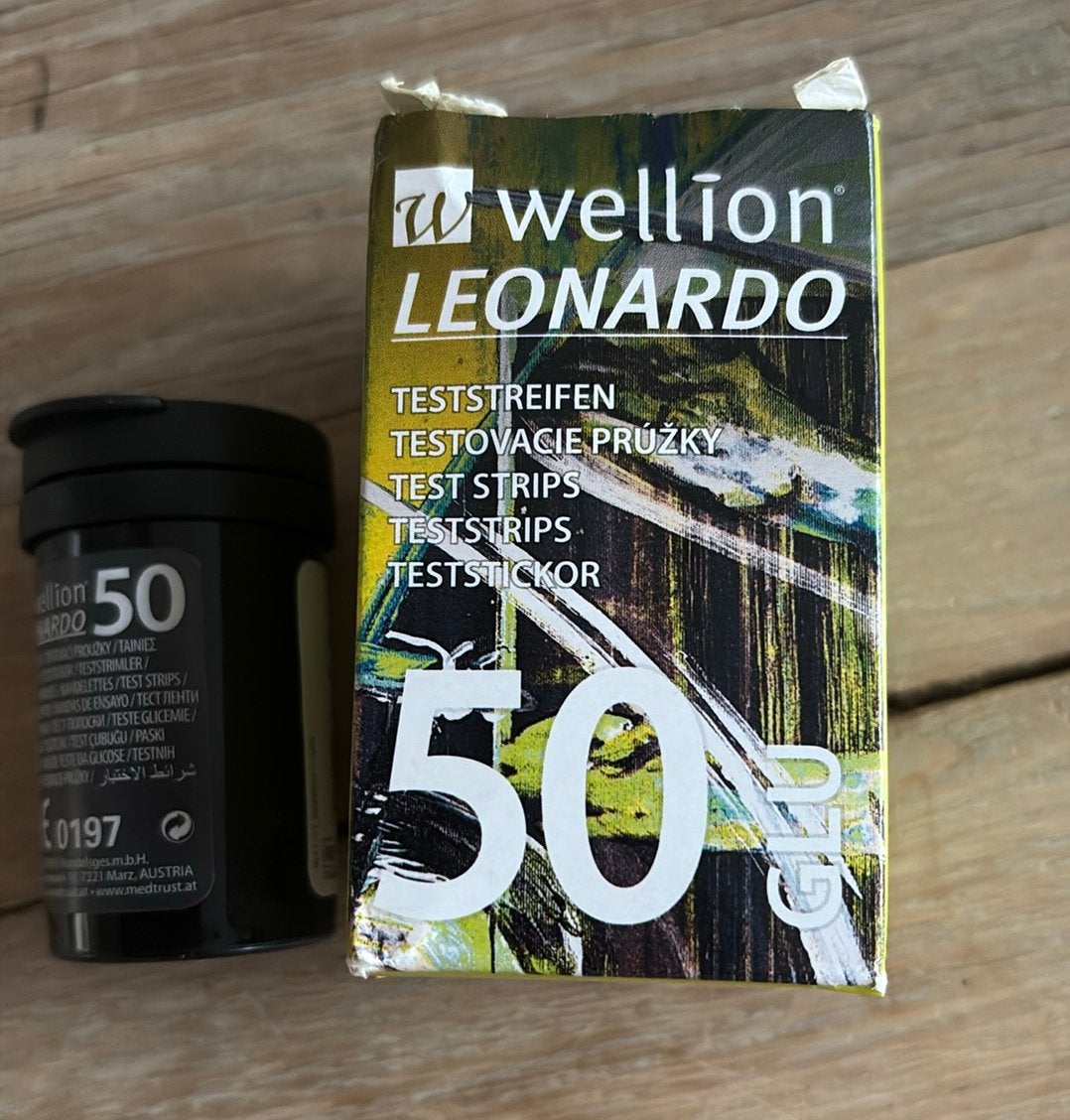 Wellion leonardo glucose teststrips, Diversen, Verpleegmiddelen, Ophalen of Verzenden, Nieuw