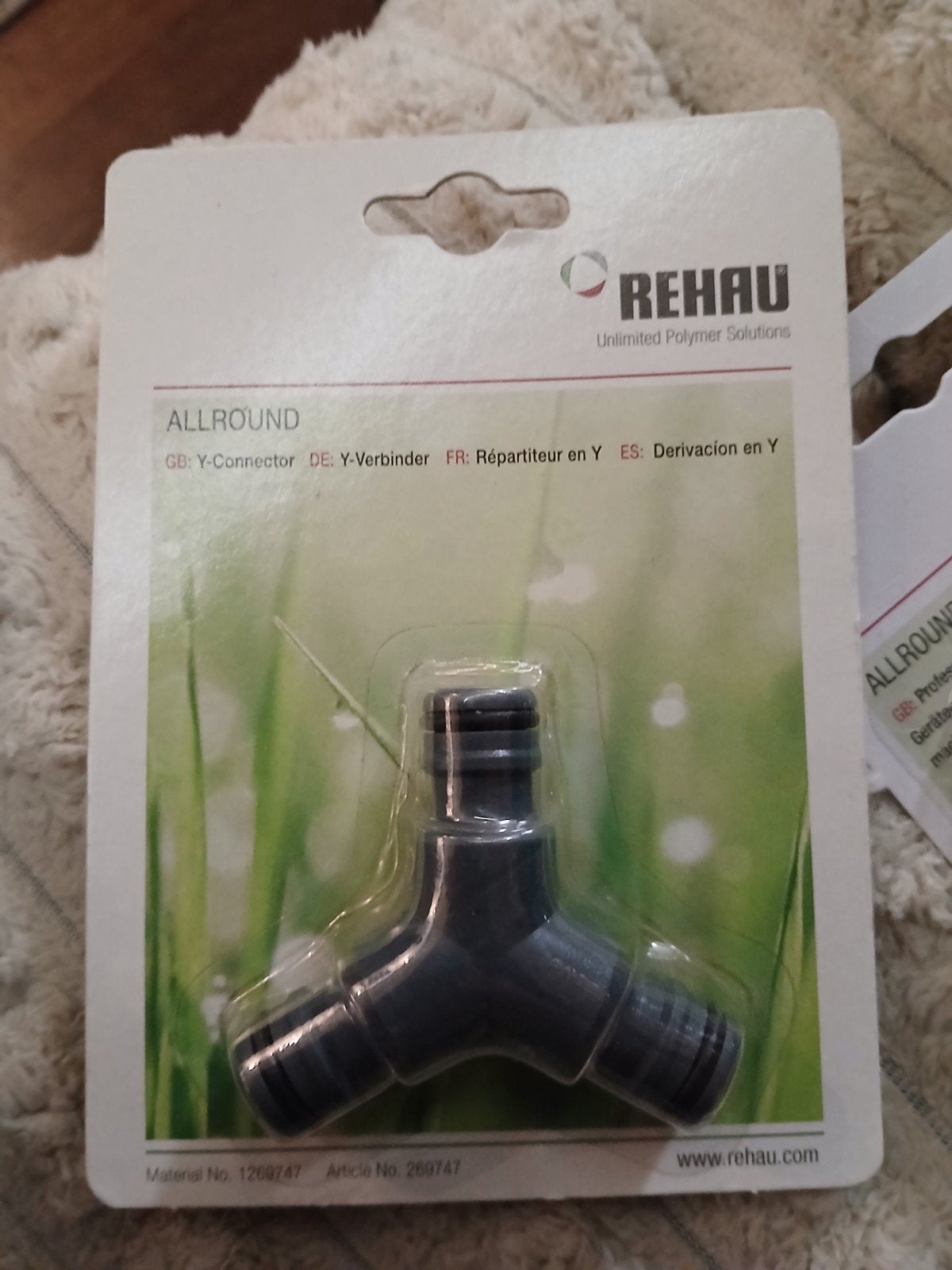Tuinslang koppeling en - Y-connector,, Ophalen of Verzenden, Nieuw, Tuinslangkoppeling
