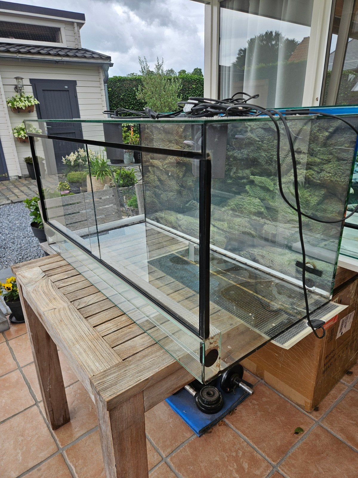Terrarium 100x50x50, Dieren en Toebehoren, Ophalen of Verzenden, Leeg aquarium