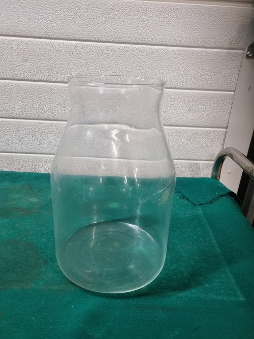 vaas melktuit groot glas, Ophalen of Verzenden