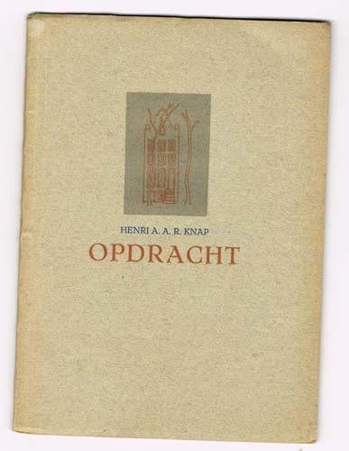 Opdracht - Amsterdamse Grafische School - 1948, Ophalen of Verzenden, Gelezen
