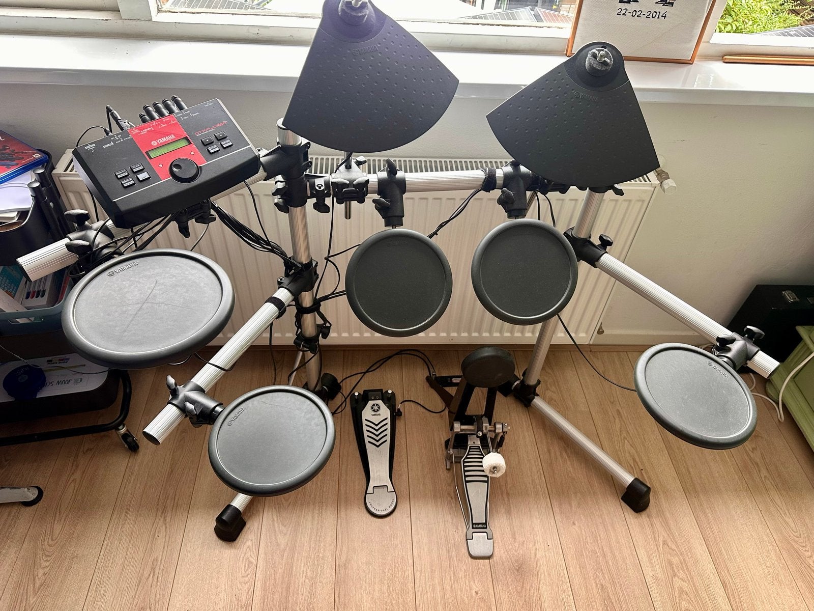 Yamaha DTXplorer elektronisch drumstel, complete set, Ophalen of Verzenden, Gebruikt, Yamaha, Elektronisch