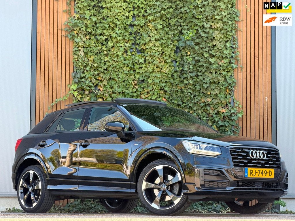 Audi Q2 1.4 TFSI CoD Sport|S-LINE|PANO|CAMERA|SFEER VERLICHT, Auto's, Audi, Gebruikt, 4 cilinders, 150 pk, Leder en Stof