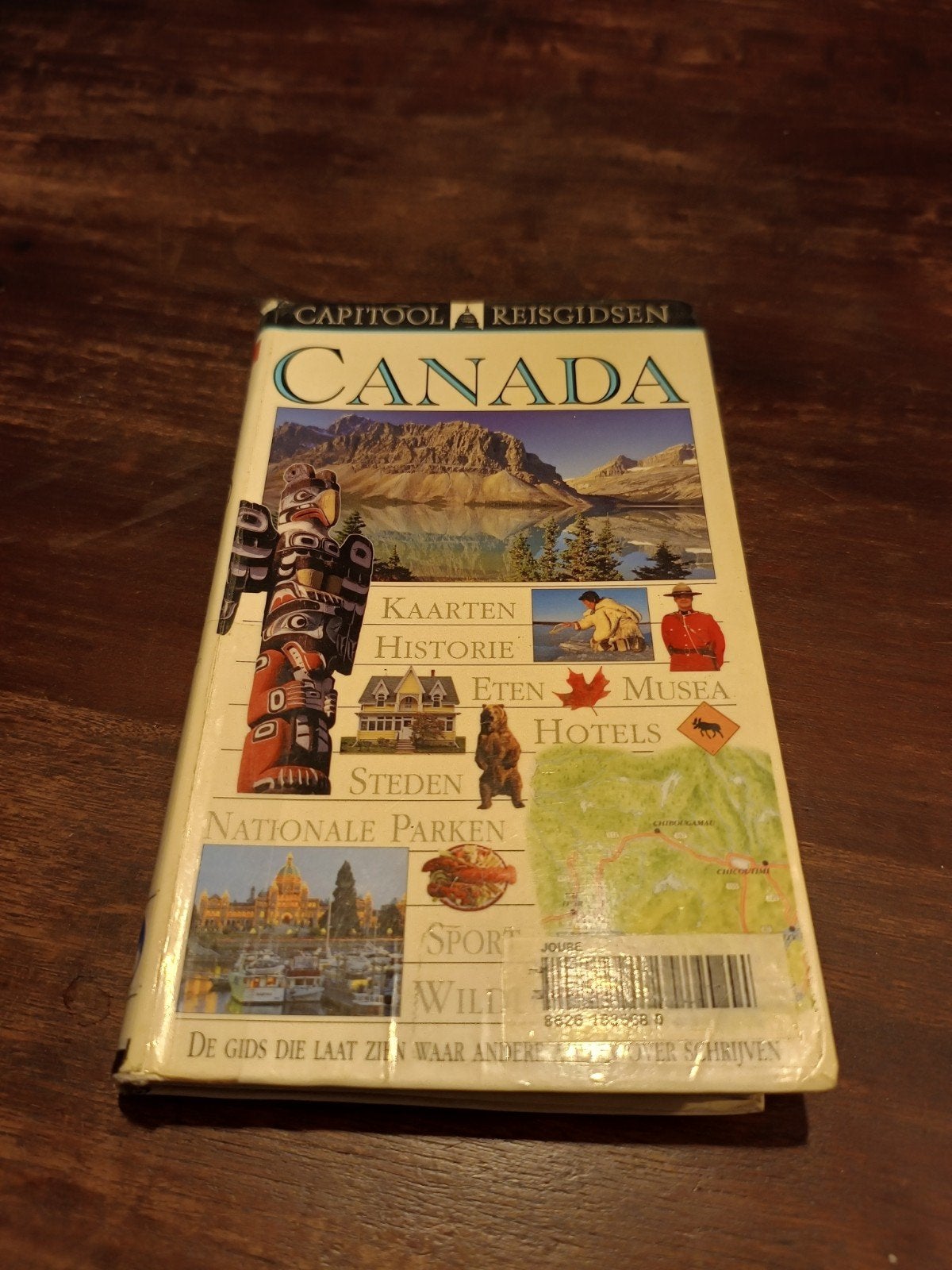 Capitool reisgids Canada, Capitool, Reisgids of -boek, Noord-Amerika, Ophalen