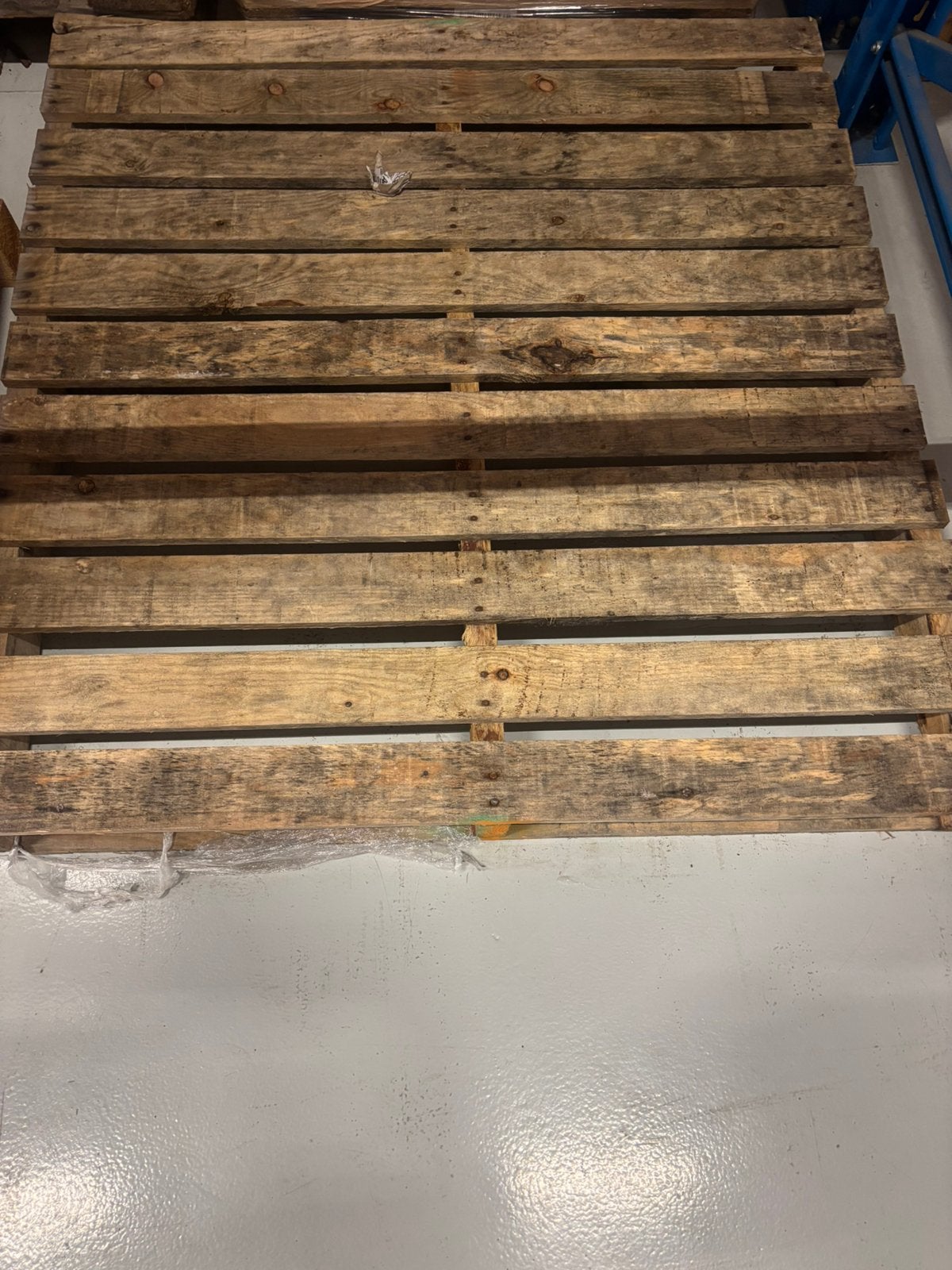 30x Amerikaanse Blokpallets, Ophalen, Zo goed als nieuw, Hout
