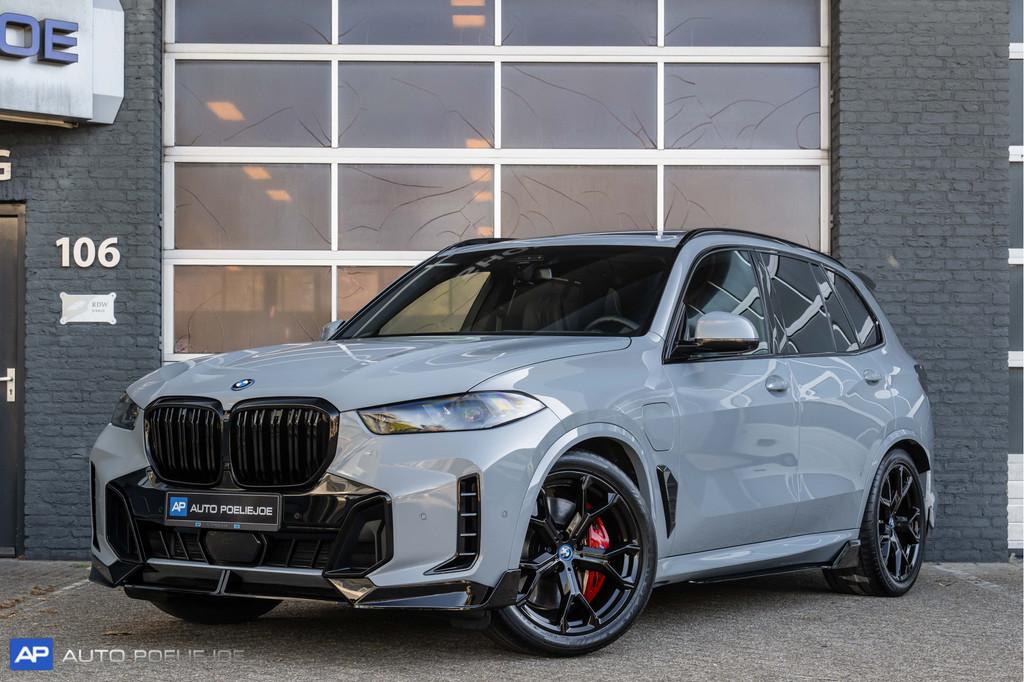 BMW X5 xDrive50e M Sport, Soft-Close, Pano, Sky Lounge, ACC,, Automaat, Gebruikt, 2395 kg, Adaptive Cruise Control