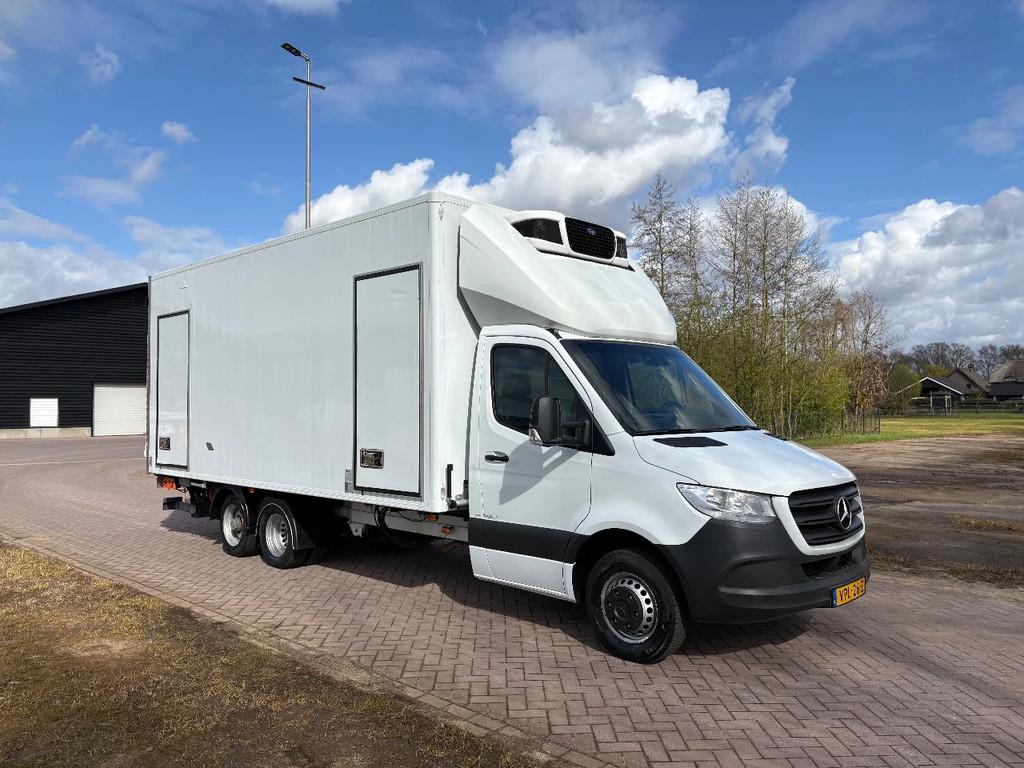 Mercedes-Benz Sprinter 519 Clixtar koel-vries EURO 6 N1, Auto's, Bestelauto's, Automaat, Gebruikt, Euro 6, Wit