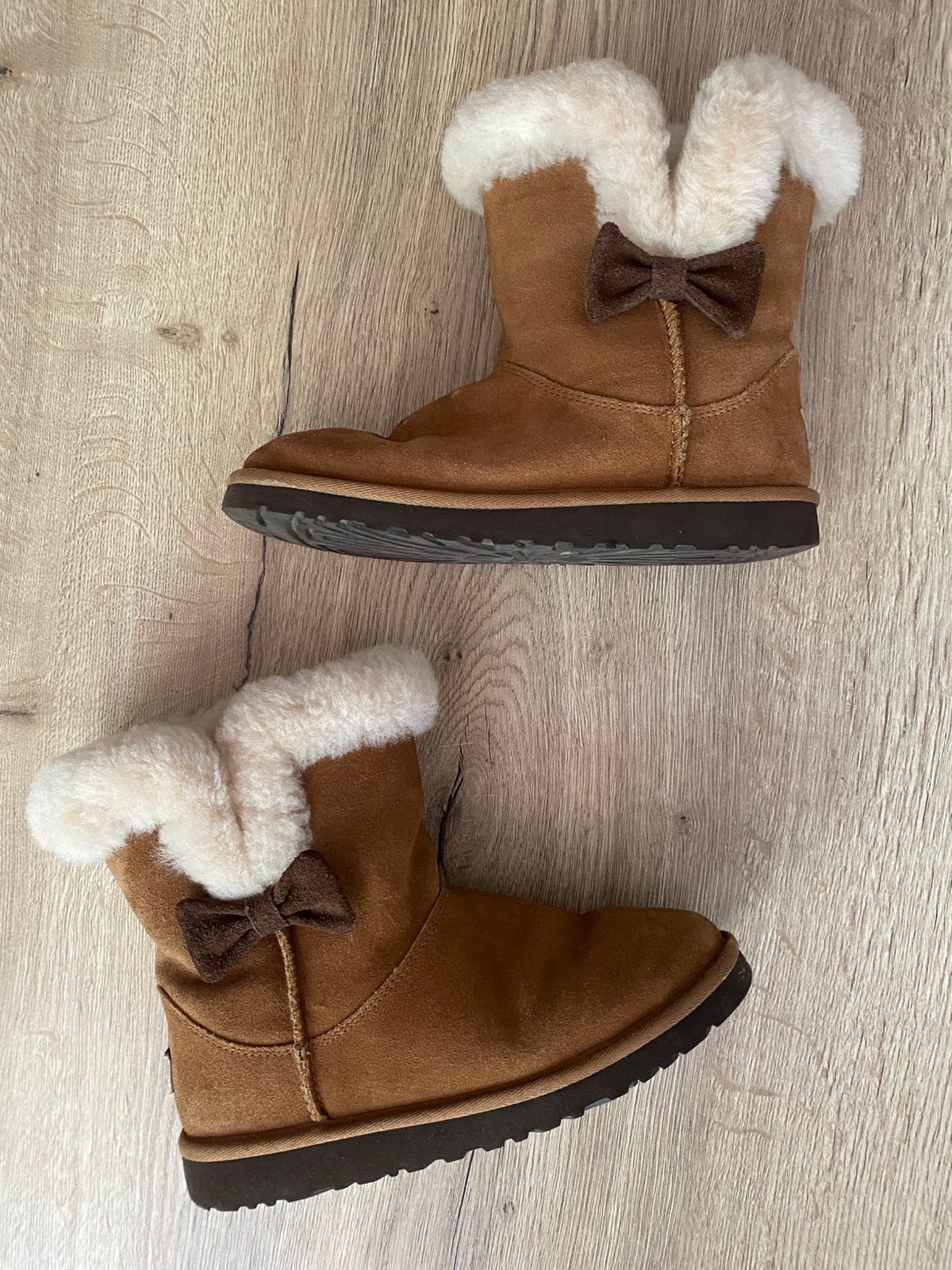 UGG Australia gevoerde laarzen – maat EU 35 – cognac, Bruin, Snowboots, Ophalen of Verzenden, Gedragen
