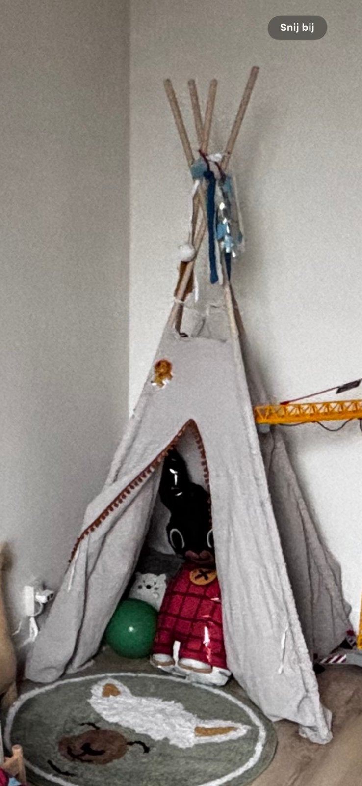 Tipi tentje, Kinderen en Baby's, Speelgoed | Speeltenten, Ophalen, Zo goed als nieuw