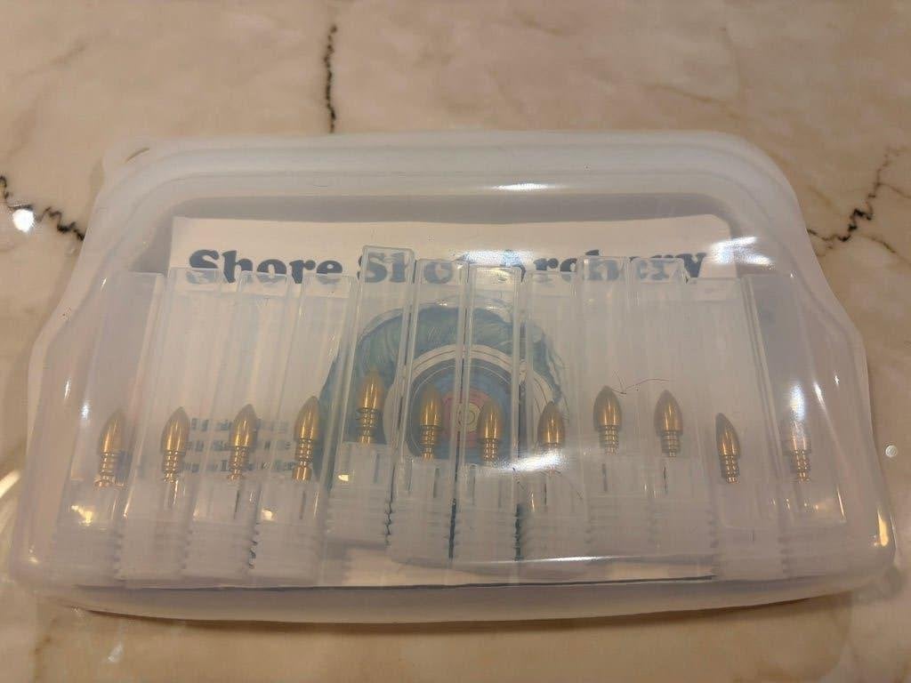 Nieuwe tungsten pijlpunten set Shore Shot archery (12 stuks), Ophalen of Verzenden, Nieuw