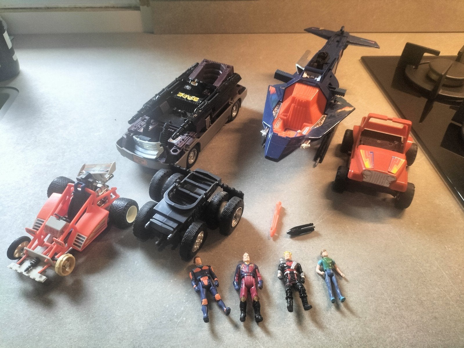 M.A.S.K. Kenner jaren '80 partij / kavel voor onderdelen (in, Ophalen of Verzenden, Gebruikt
