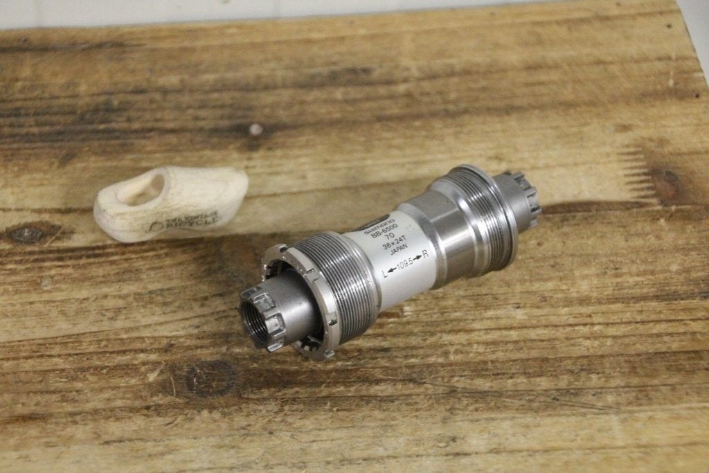 Shimano 6500 Ultegra trapas / Ita / 109,5 / octalink retro, Smk, <<>L, Overige typen, Shimano Ultegra
