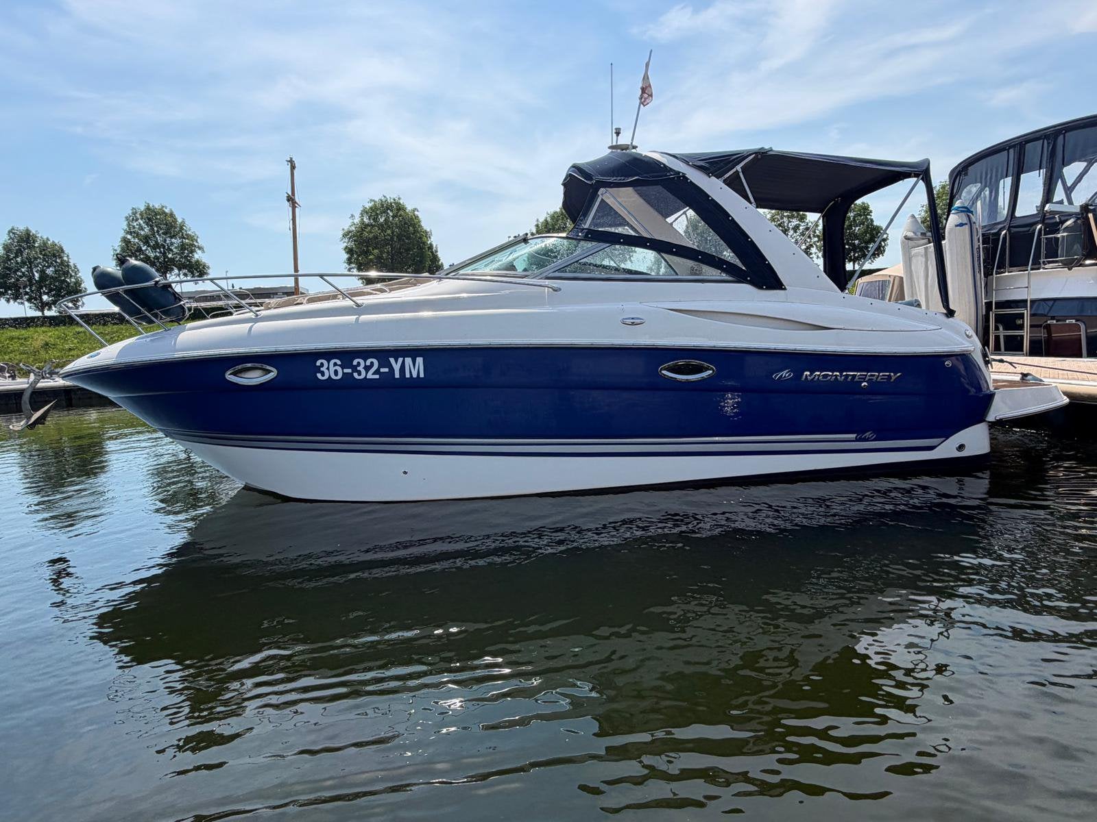 Monterey 270 Cruiser 5.7 - V8 MPI, Binnenboordmotor, Ophalen of Verzenden, Zo goed als nieuw, 200 pk of meer