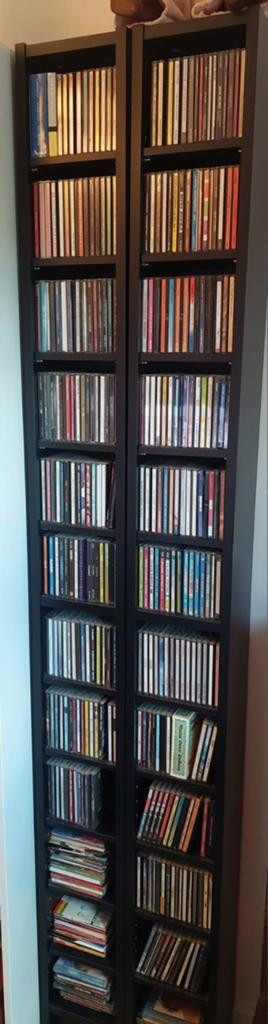 2 IKEA CD-kasten vol met 360 diverse cd's, Ophalen of Verzenden