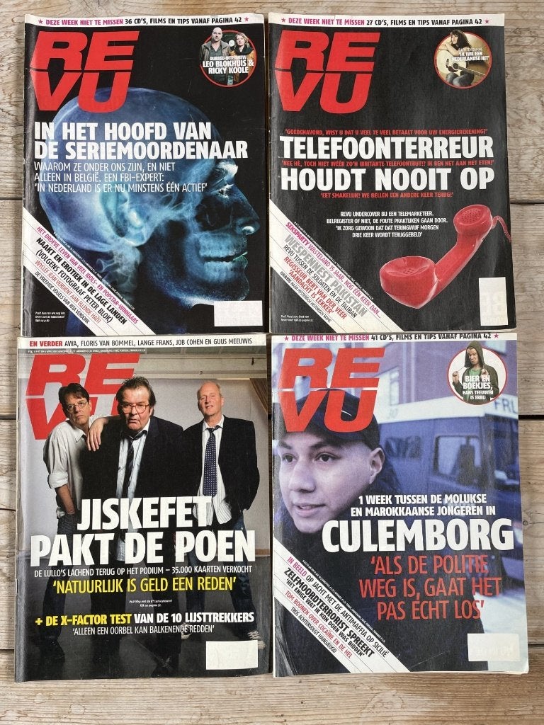 OUDE REVU`S en PANORAMA`S, Verzamelen, Ophalen of Verzenden, 1980 tot heden, Tijdschrift