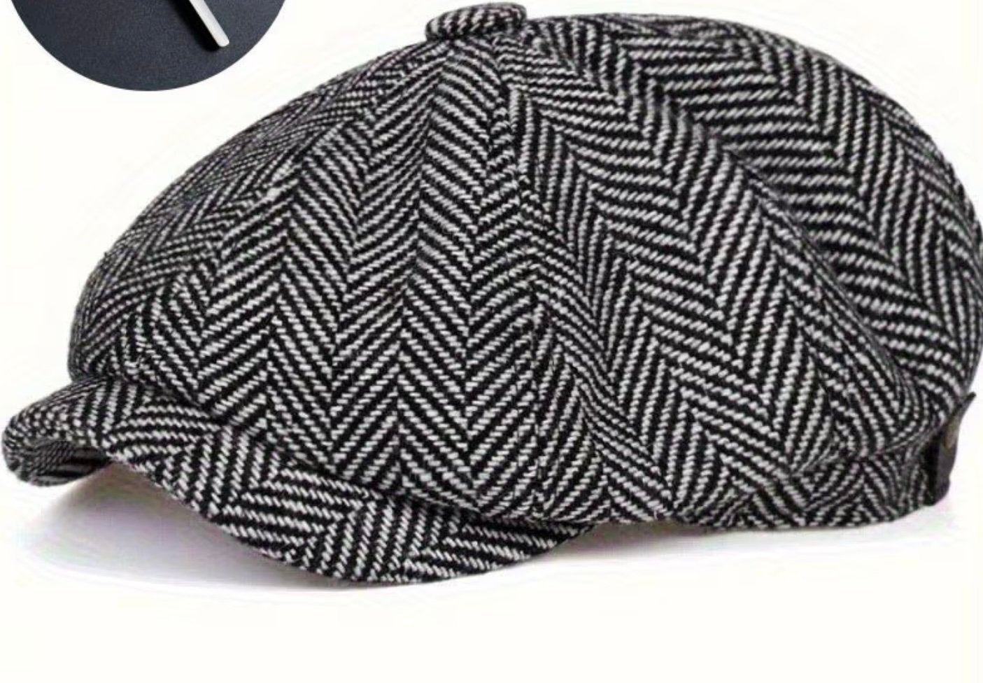 Nieuwe heren Newsboy cap., Kleding | Heren, Ophalen of Verzenden, Nieuw
