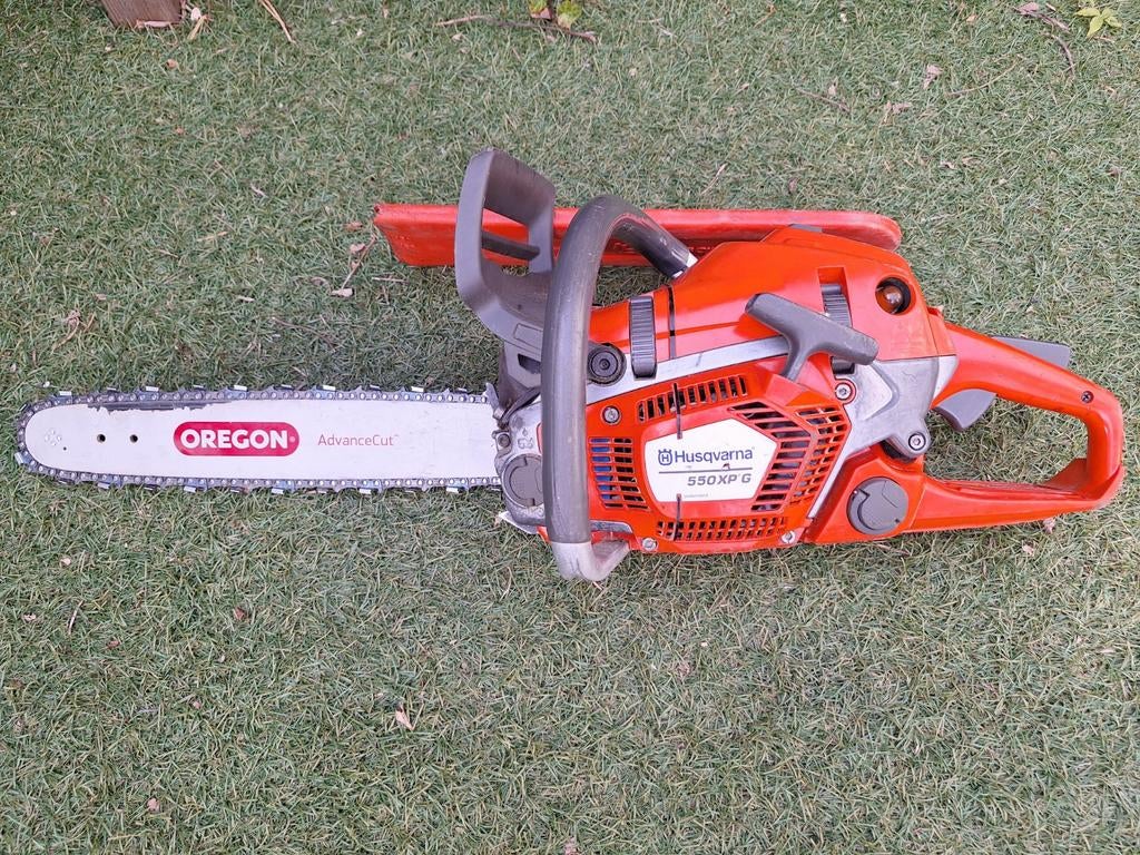 Husqvarna 550XP Professionele Kettingzaag - 16' Blad, Tuin en Terras, Handzagen, Gebruikt, Overige typen, Ophalen of Verzenden