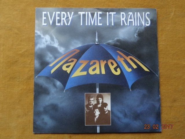 Nazareth - Every times it rains  (7"), Gebruikt, Fotohoes, 7 inch, Ophalen of Verzenden