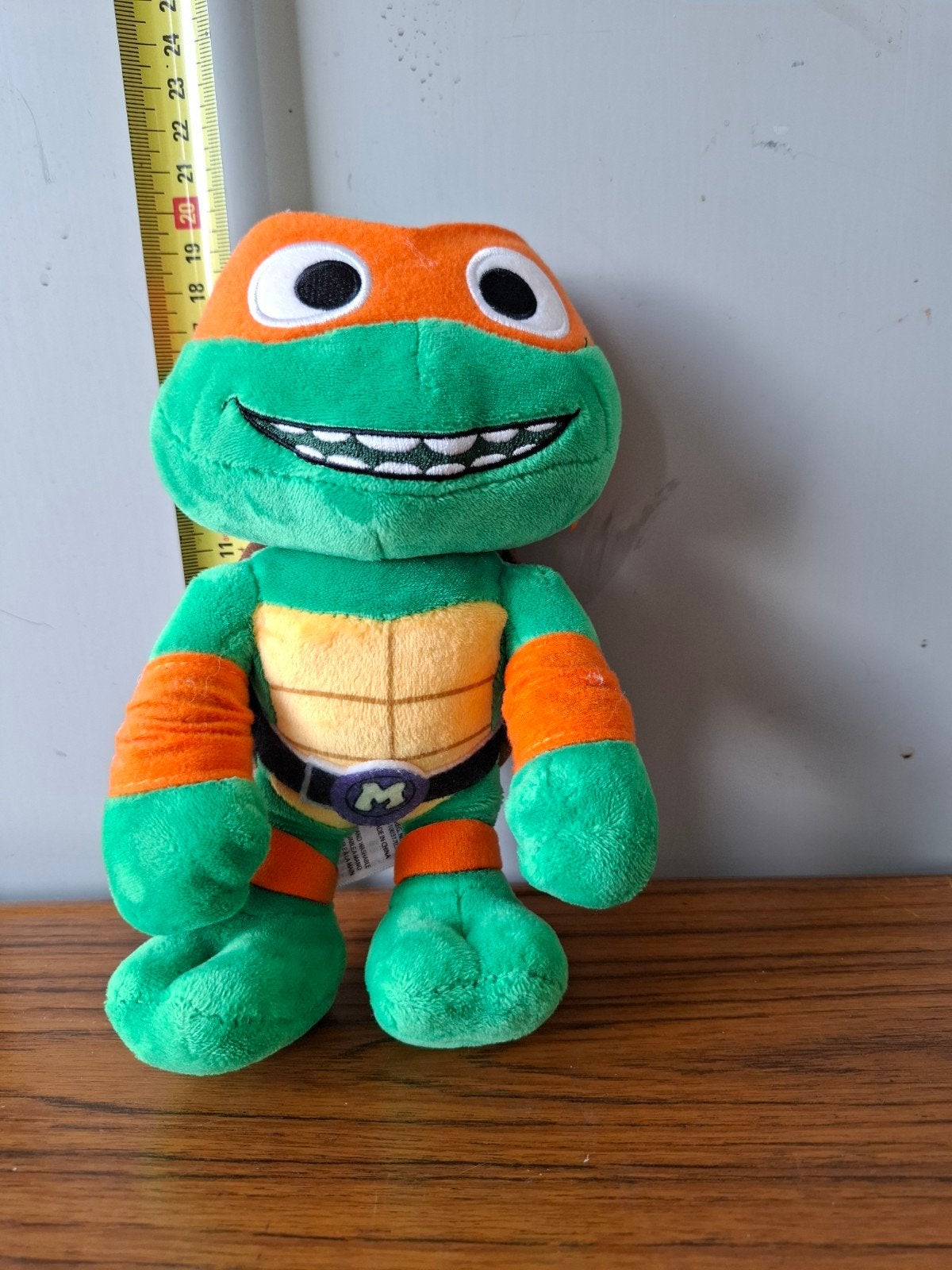 Michelangelo Teenage Mutant Ninja Turtles knuffel, Overige merken, Overige karakters, Overige typen, Ophalen of Verzenden
