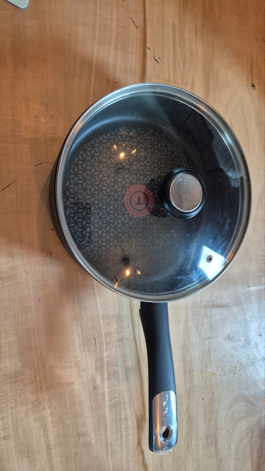 Nieuwe Tefal Koekenpan met Deksel - Nooit Gebruikt, Ophalen of Verzenden, Nieuw, Overige materialen, Koekenpan of Braadpan
