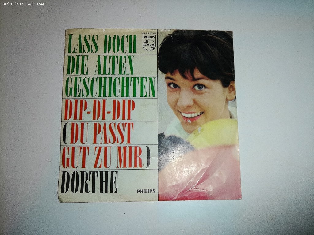 Dorthe - Lass doch die alten Geschichten, Gebruikt, Fotohoes, 7 inch, Ophalen of Verzenden