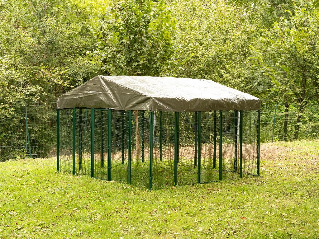 Kippenren | Staal | 3x3 meter | Cucciolotta, Ophalen of Verzenden, Nieuw, Kippenhok of Kippenren