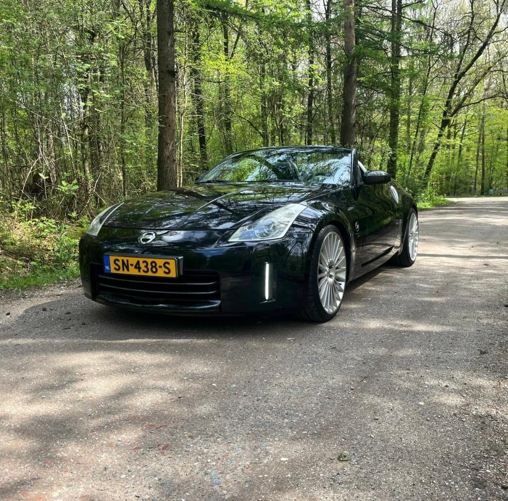 Nissan 350Z Roadster | Dealer onderhouden | 2e eigenaar |, 350Z, Achterwielaandrijving, Zwart, Cabriolet