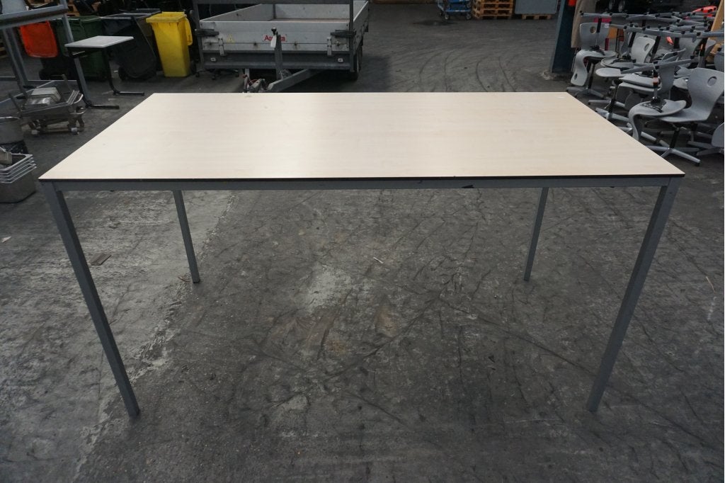 Hoge tafel werktafel statafel stamtafel eettafel 100x200x110, Gebruikt, 100 tot 150 cm, Niet ingevuld, 200 cm of meer
