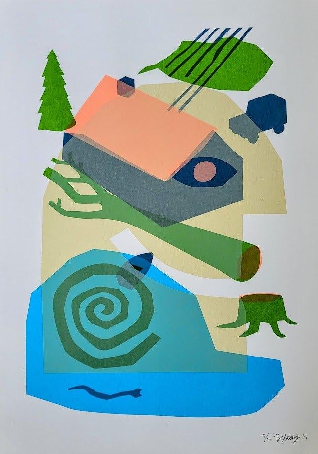 Poster STANG GUBBELS, Antiek en Kunst, Ophalen of Verzenden