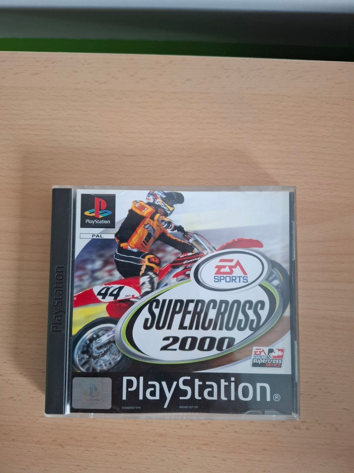 Supercross 2000 PlayStation 1 (PS1) - Racegame, 1 speler, Racen en Vliegen, Ophalen of Verzenden, Zo goed als nieuw