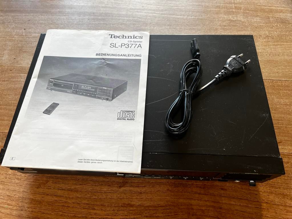 Technics SL-P377A CD speler, Ophalen, Gebruikt, Technics
