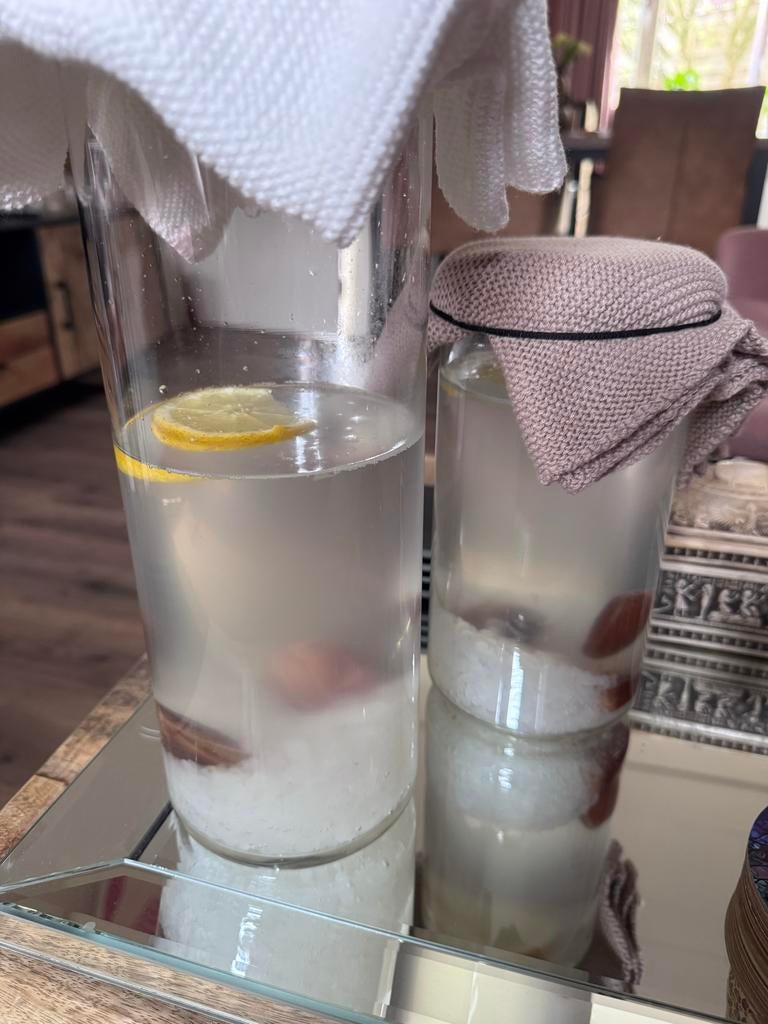 Waterkefir, kefir, kefirkorrels, Ophalen