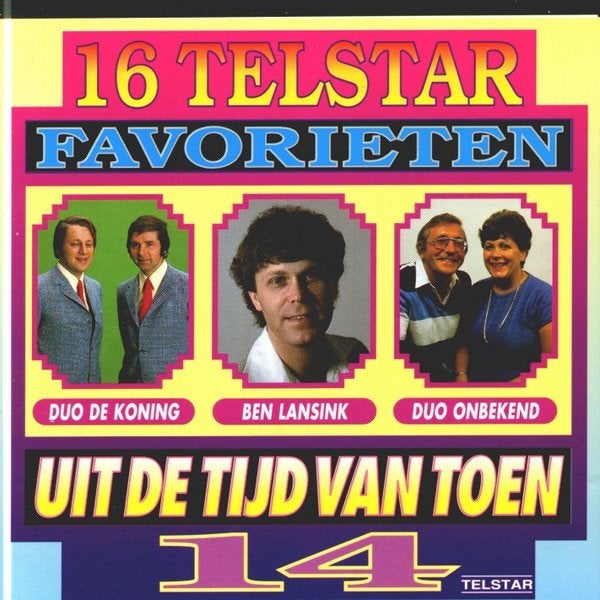 16 Telstar Favorieten Uit De Tijd Van Toen 14 cd    piraat, Ophalen of Verzenden, Zo goed als nieuw, Levenslied of Smartlap