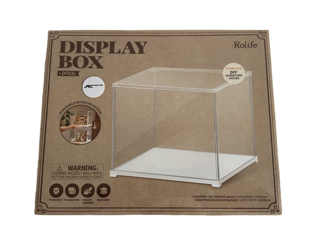 Robotime Dust Cover / Display Case