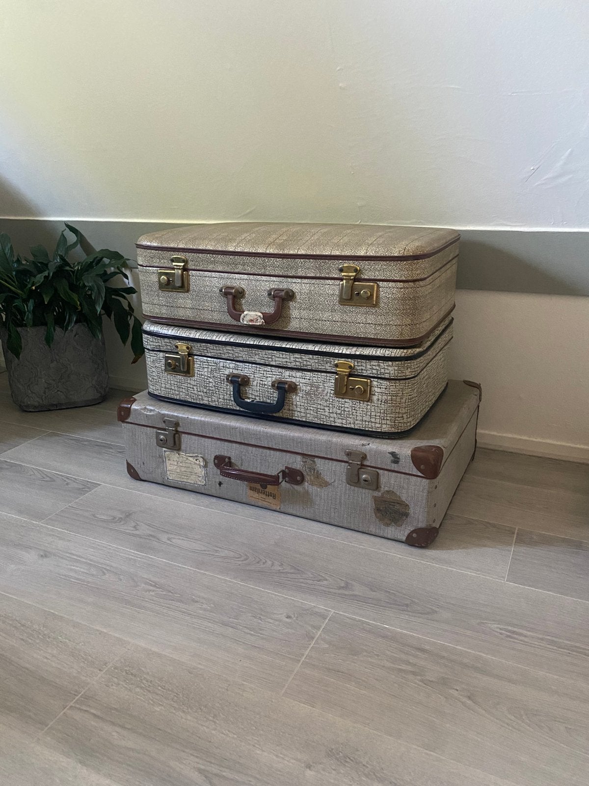 Oude koffers, Ophalen, Zo goed als nieuw, Overige materialen, Vintage