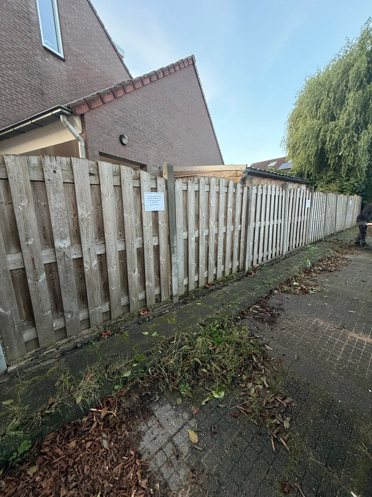 Nieuwe schutting inclusief plaatsing, Tuin en Terras, Ophalen, 1 tot 2 meter, 6 meter of meer, Nieuw
