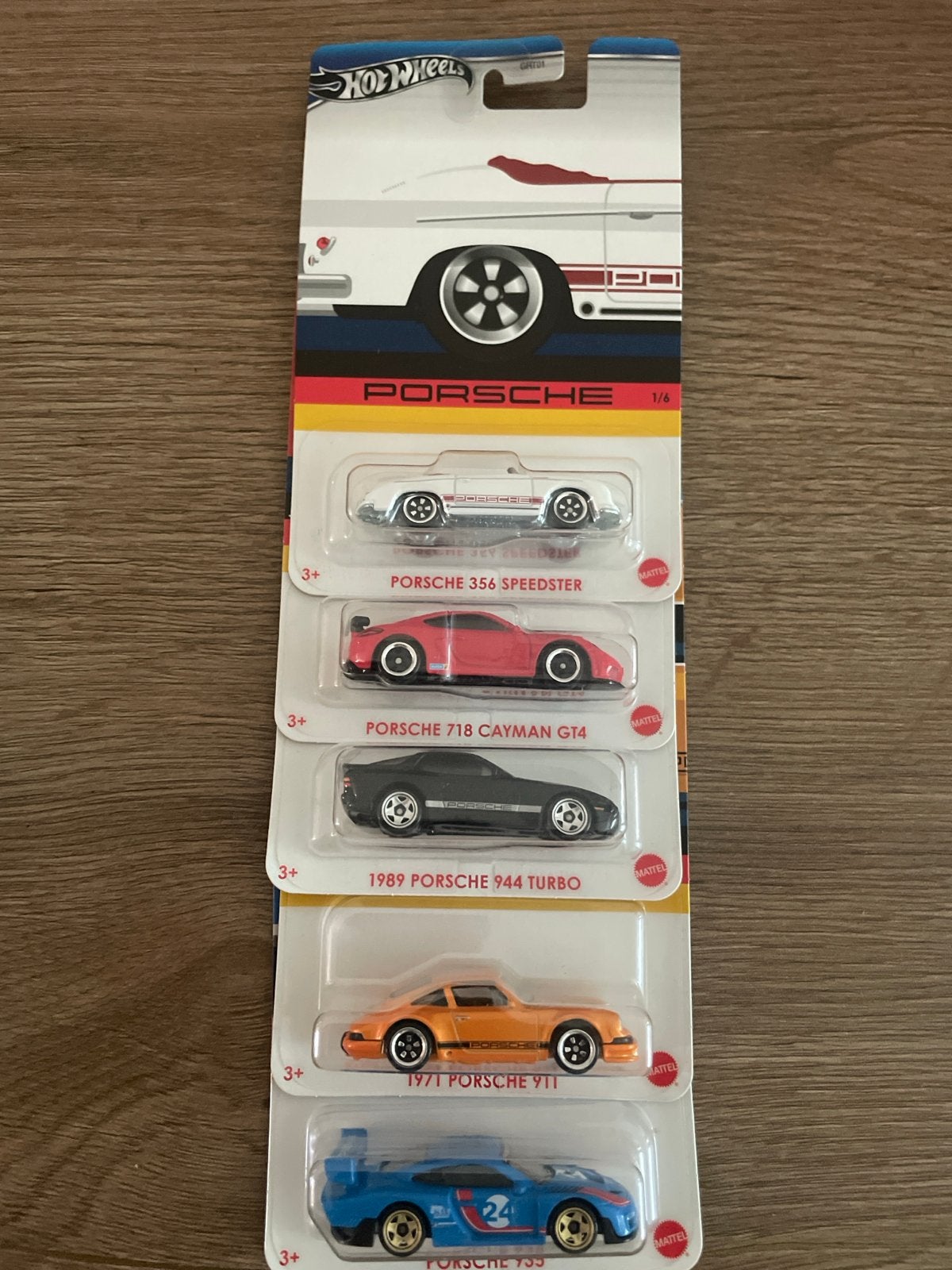Hot Wheels Porsche Set - 5 verschillende modellen, Ophalen of Verzenden, Nieuw