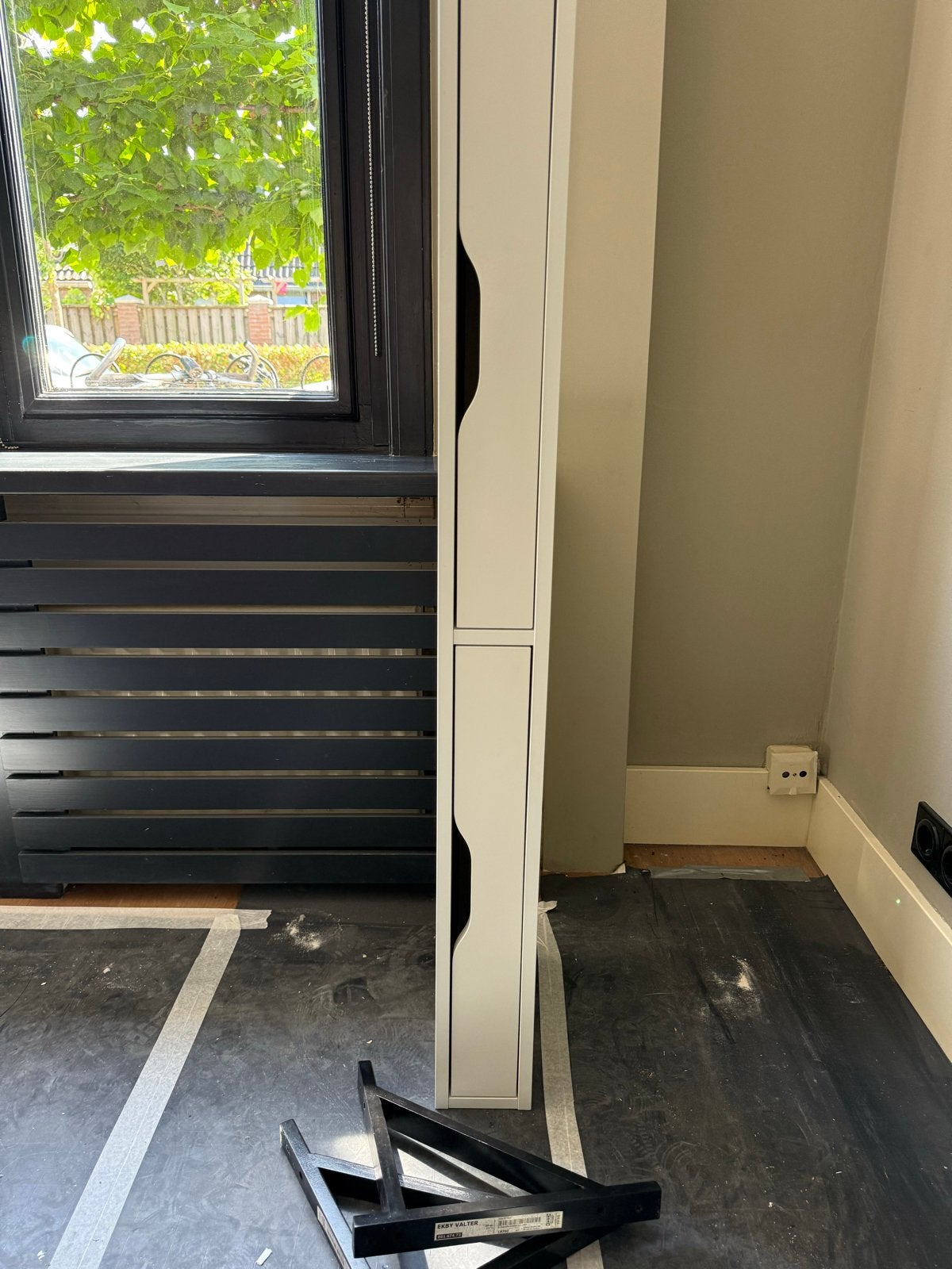 IKEA Alex wandmeubel dressoir wit met lades ladekast, Huis en Inrichting, Kasten | Dressoirs, Ophalen, Overige materialen, Minder dan 50 cm