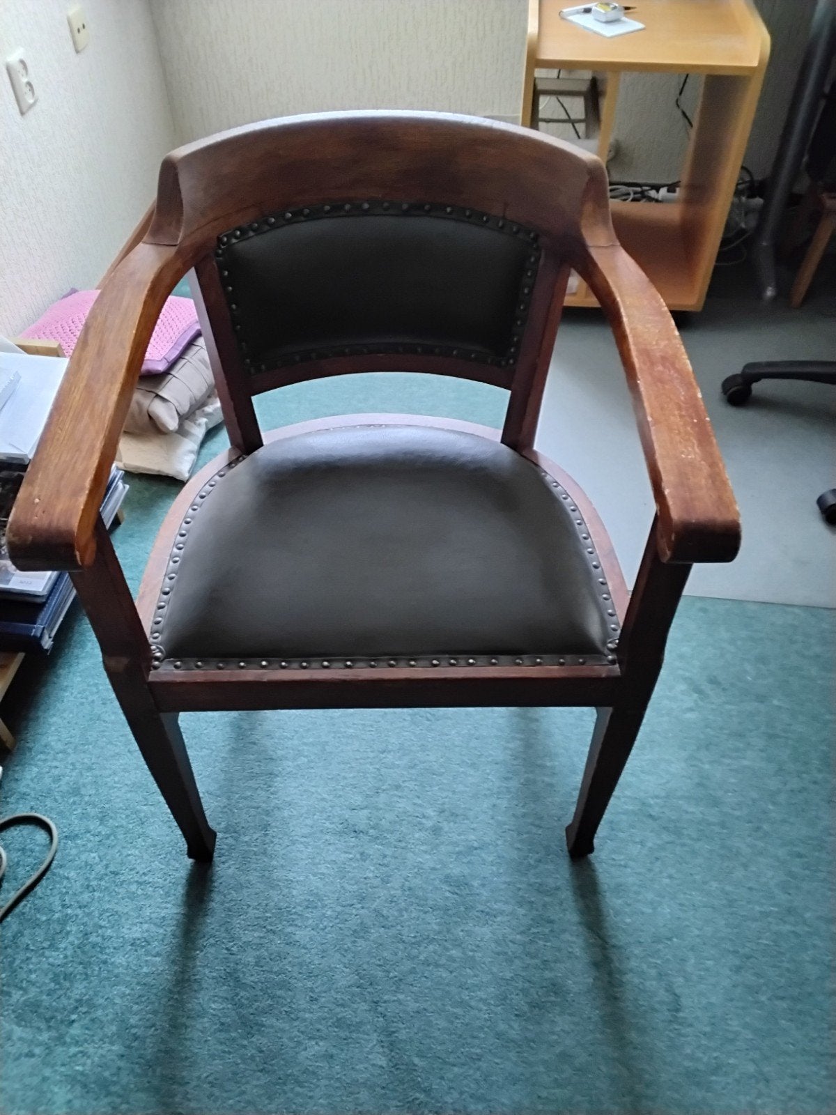 Antieke Bureaustoel - ca. 100 jaar oud, Antiek en Kunst, Ophalen