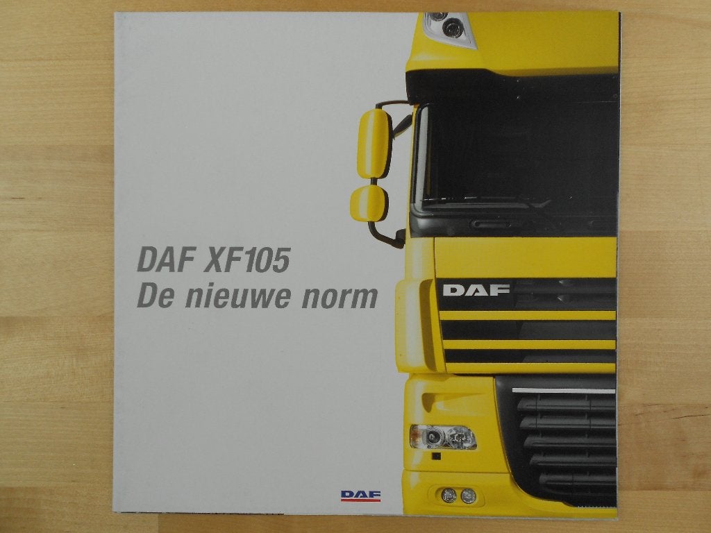 DAF 105XF Poster Brochure 2005 – 105 XF, Boeken, Ophalen of Verzenden, Zo goed als nieuw, Overige merken, DAF