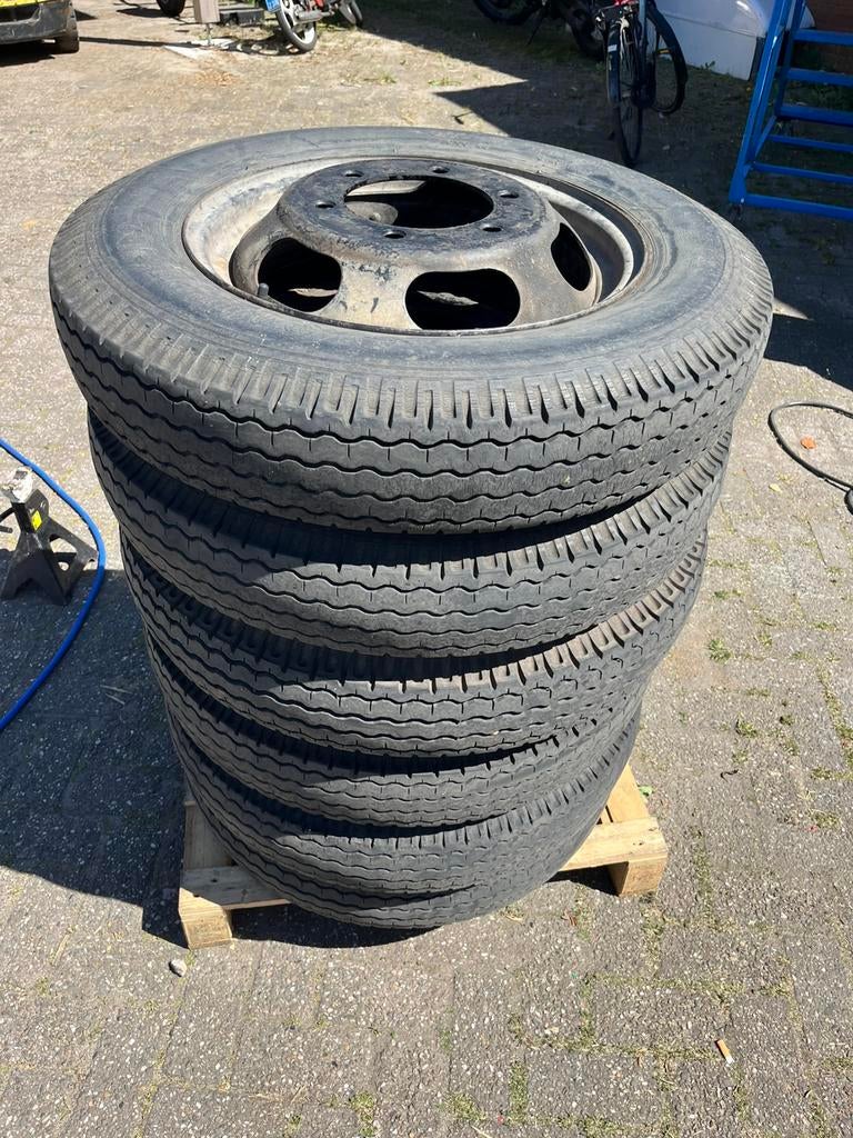 6.00 6.50 18 banden zeldzame maat (oud), Auto-onderdelen, Banden en Velgen, Ophalen, 18 inch, Overige, Gebruikt