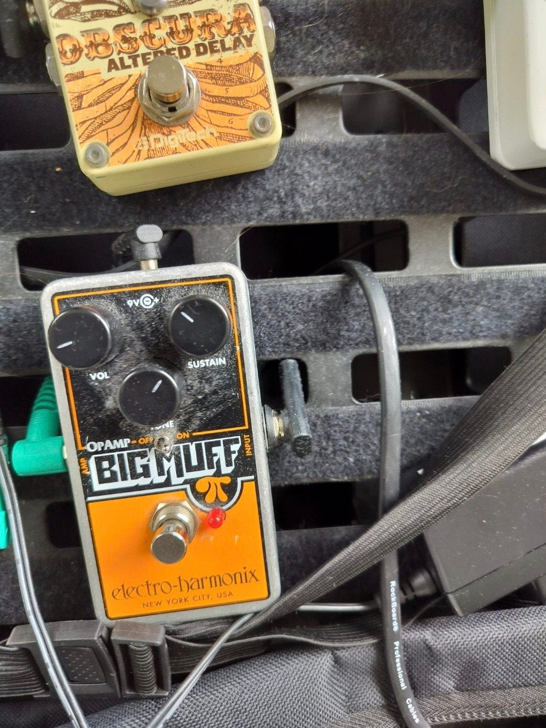 Electro-Harmonix Big Muff Pi Op-Amp Fuzz Pedaal, Muziek en Instrumenten, Effecten, Ophalen