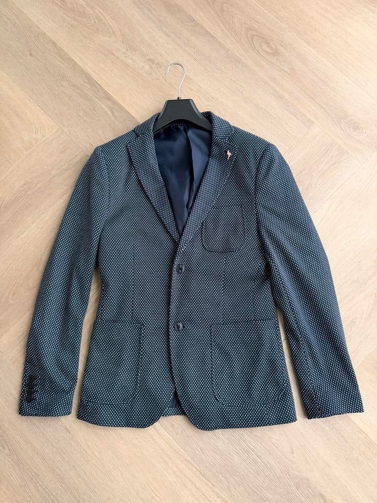Mooi Colbert 1x gedragen WE Maat 44 Getailleerd, Ophalen of Verzenden, Zo goed als nieuw, Maat 46 (S) of kleiner, Blauw
