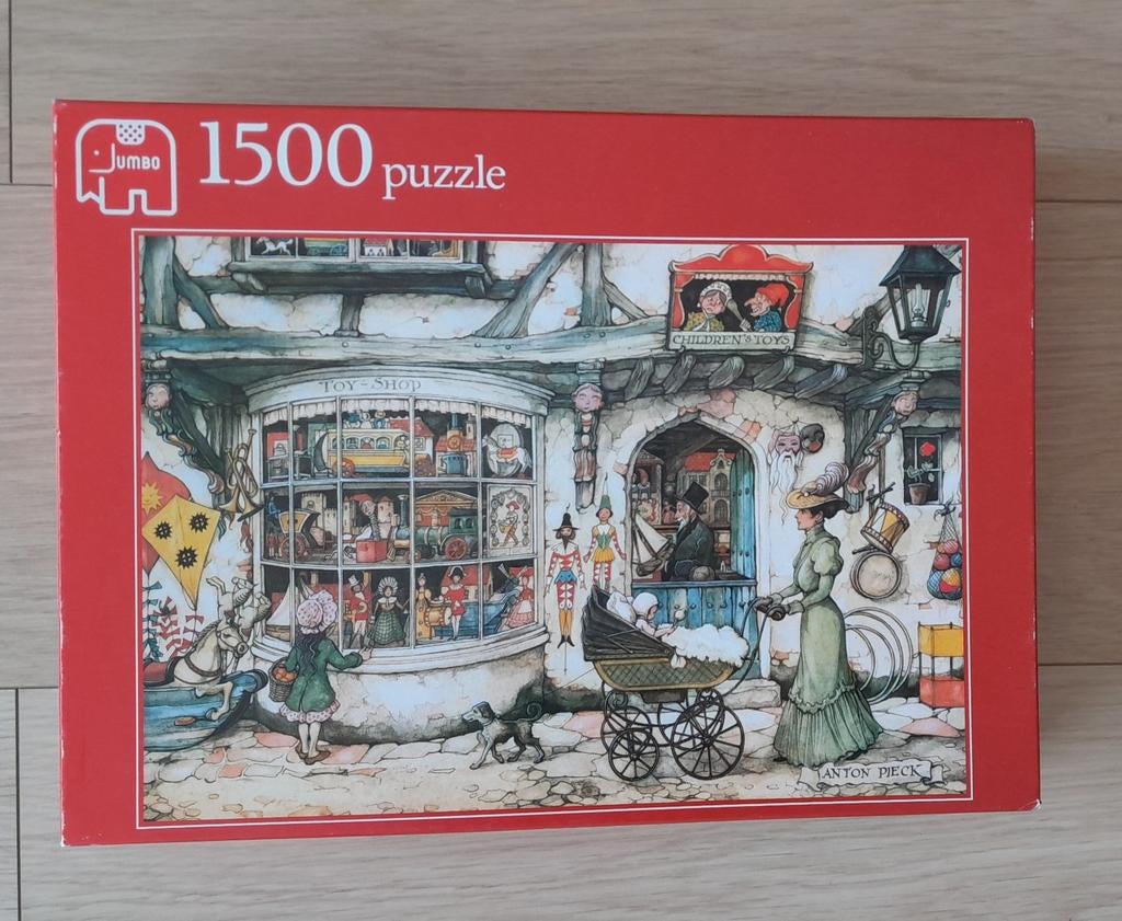 Legpuzzel  ANTON PIECK  1500stukjes, Ophalen of Verzenden, 500 t/m 1500 stukjes, Zo goed als nieuw, Legpuzzel
