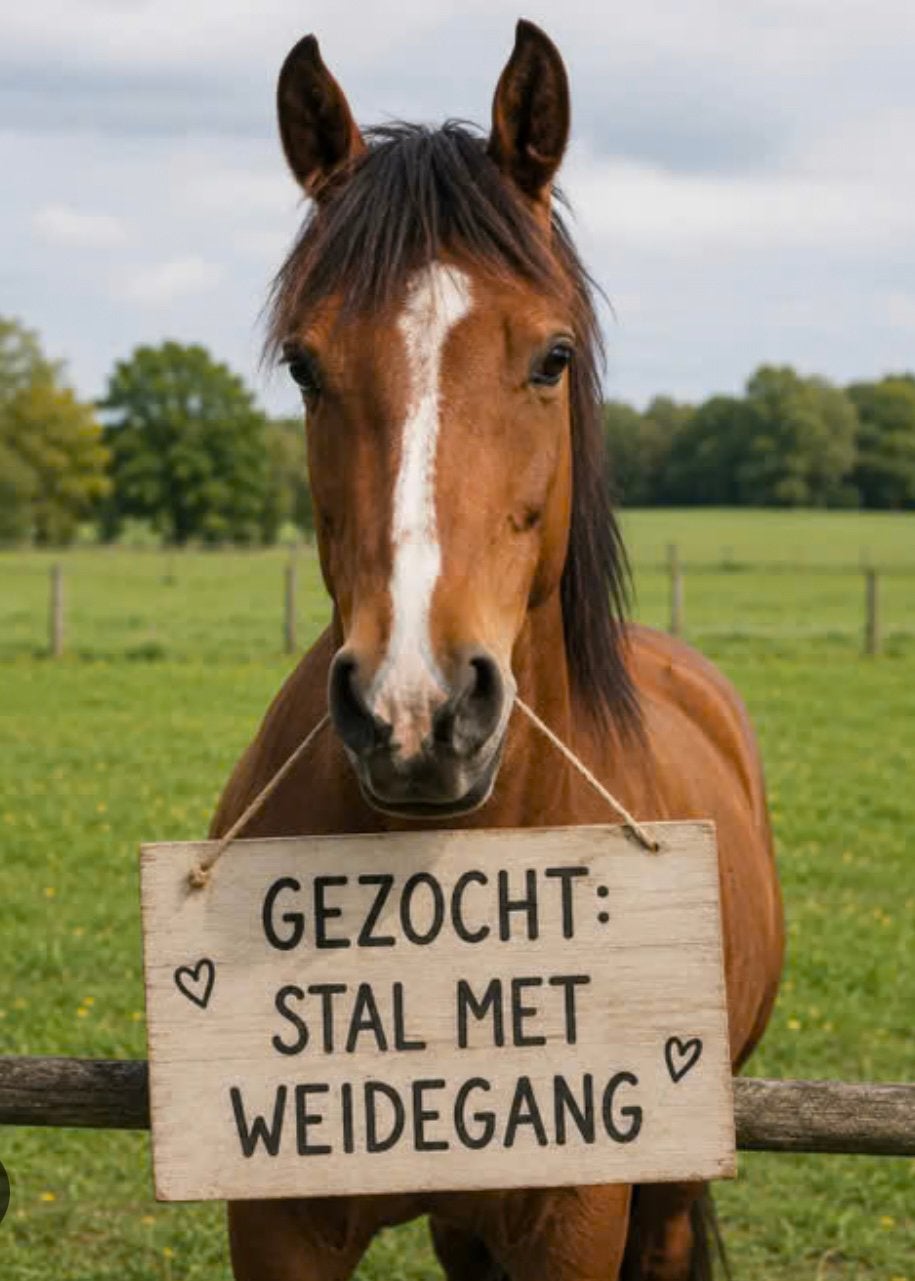 Gezocht plekje voor 2 jarige ruin!, Dieren en Toebehoren, Weidegang, 1 paard of pony