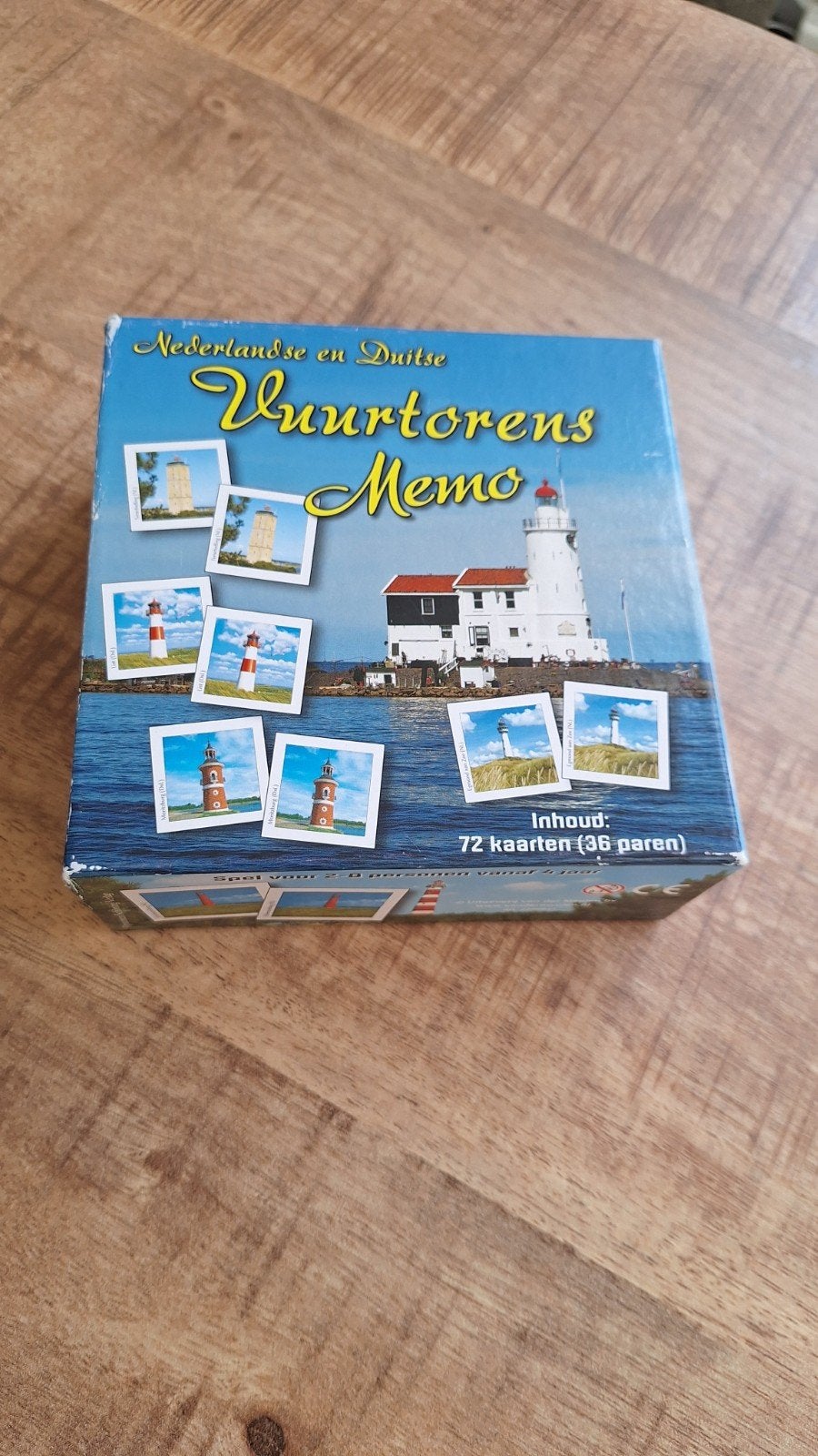 Memory spel van vuurtorens., Ophalen of Verzenden, Zo goed als nieuw