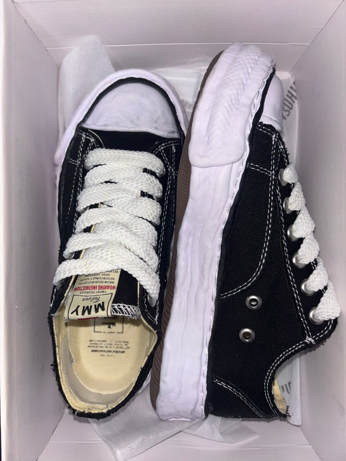 Maison Mihara PETERSON maat 38, Ophalen, Nieuw, Zwart, Sneakers of Gympen