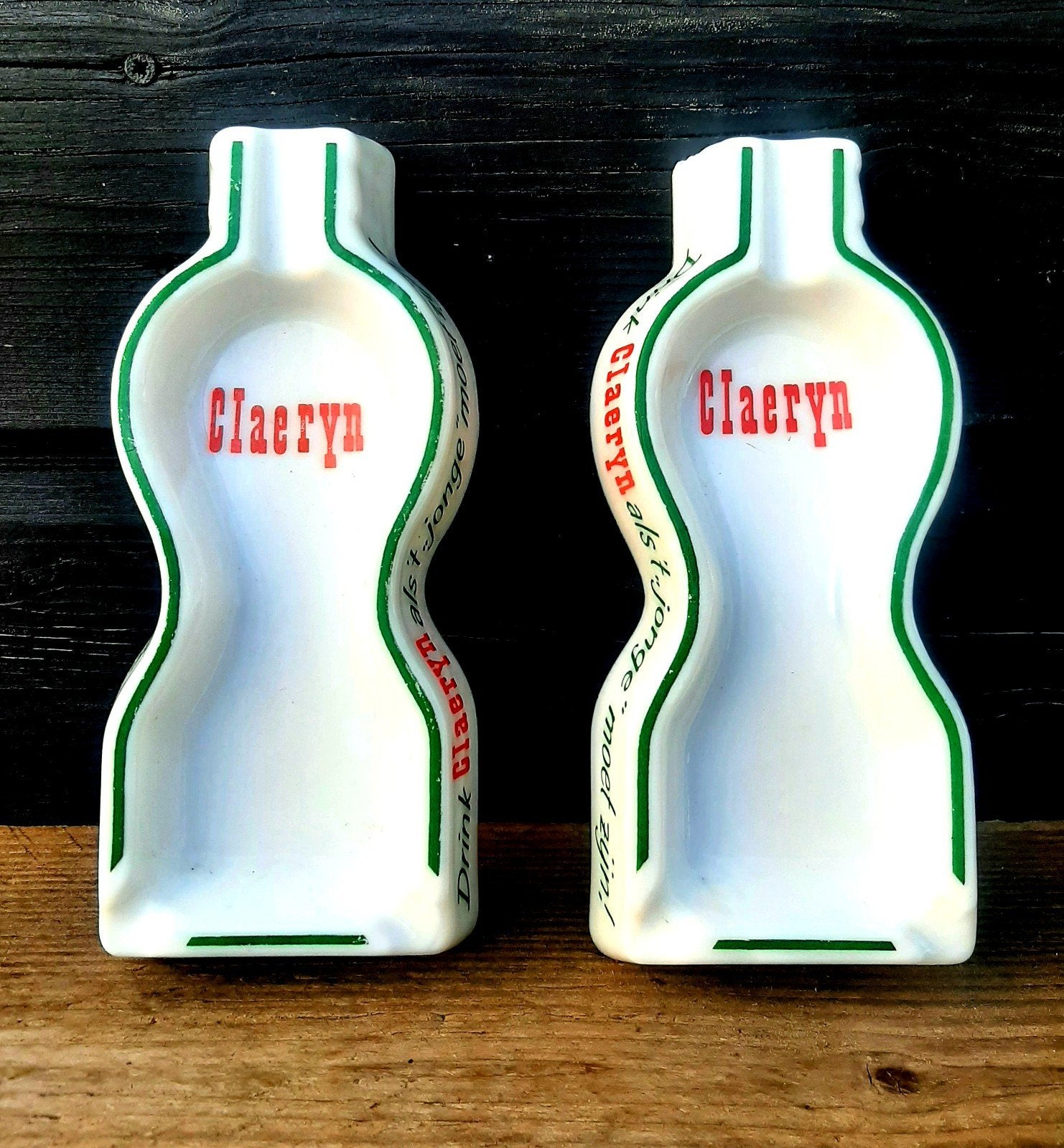 Claeryn - Vintage Asbak - (Jonge Jenever / Bols), Verzamelen, Ophalen of Verzenden, Zo goed als nieuw, Asbak